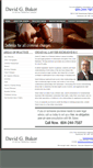 Mobile Screenshot of davidgbaker.ca